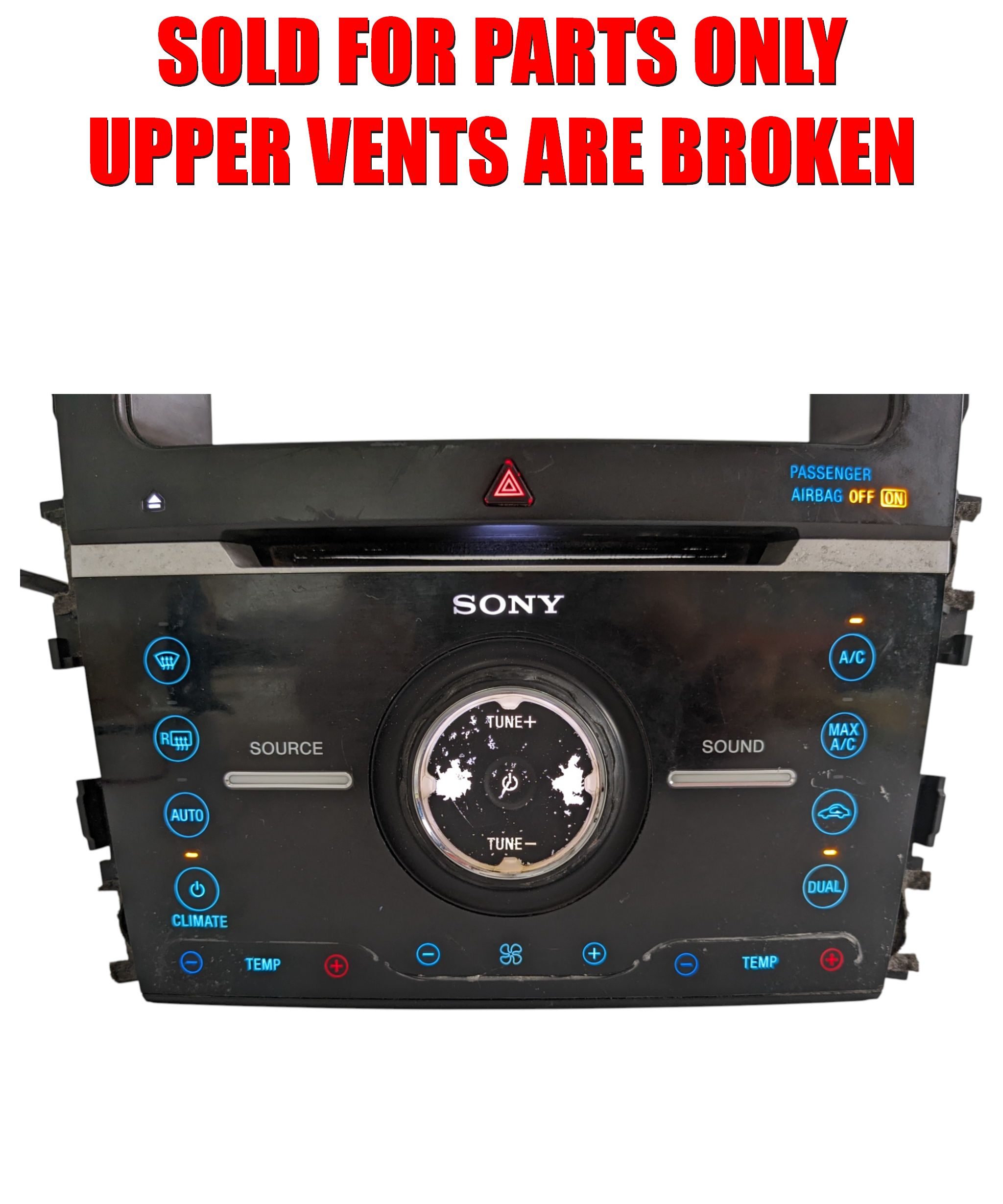 13-17 Ford Explorer Sony 8