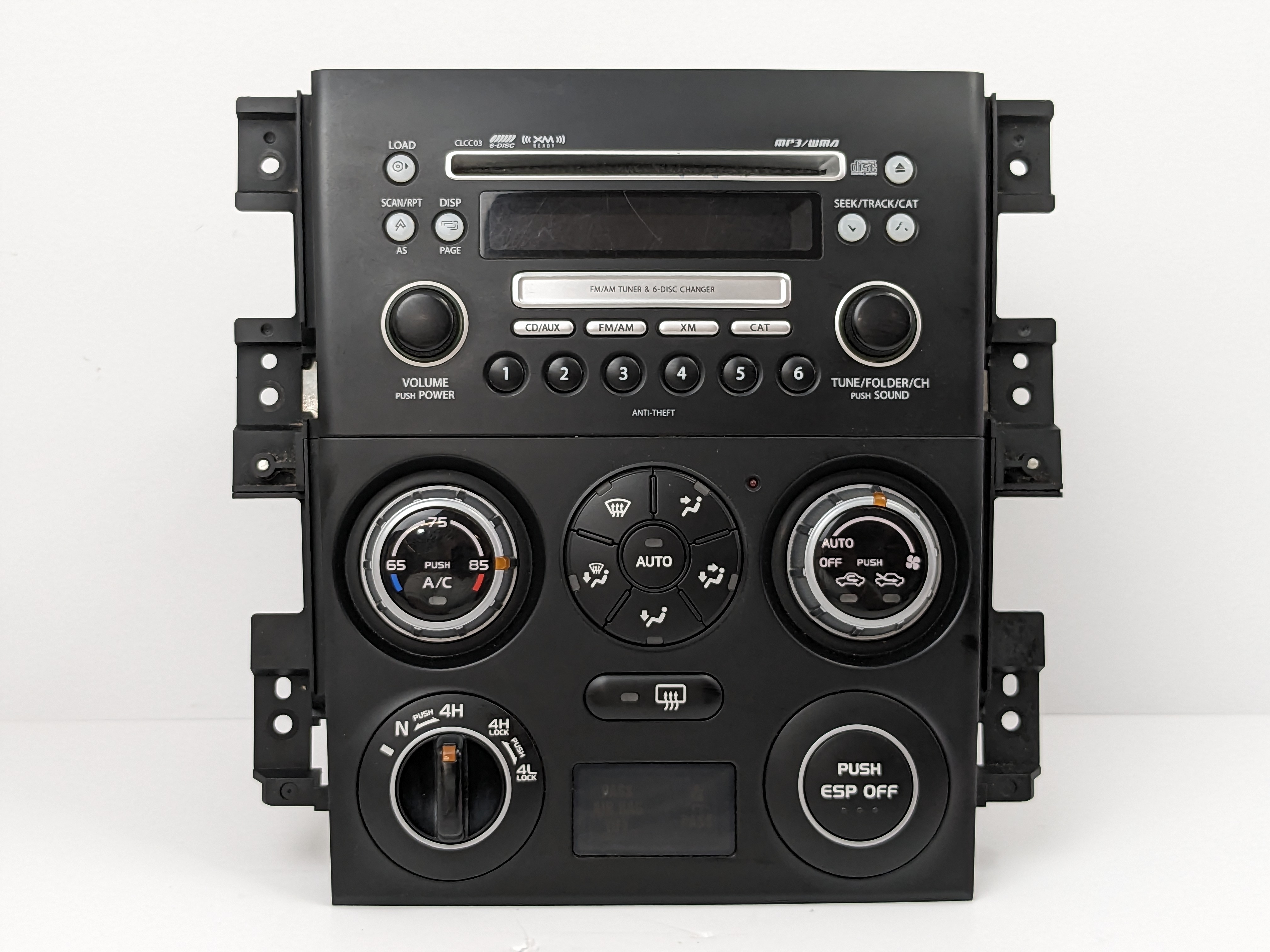 2006-2008 Suzuki Grand Vitara CD Player Radio Receiver AC Climate